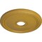 Ekena Millwork Diane Ceiling Medallion (Fits Canopies up to 5 3/8"), 18"OD x 3 5/8"ID x 1 1/8"P, Iridescent Gold CM18DIIGS - alternate 4